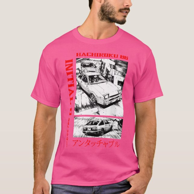 Initial D Hachiroku 86 T-Shirt (Front)