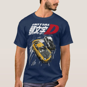 Initial D Mountain Drift Racing Tandem AE86 vs FD T-Shirt