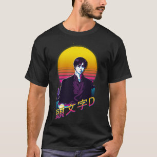 Initial D Ryosuke Takahashi Retrowave T-Shirt