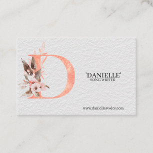 Initial - Double-sided Business Card
