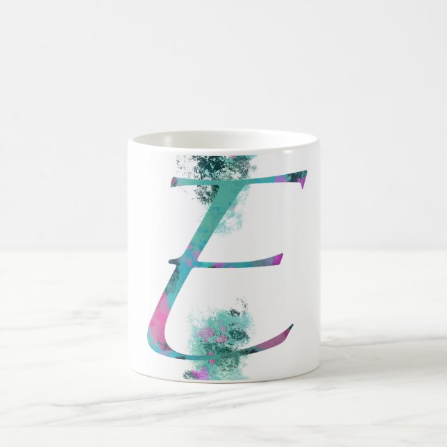 initial E mug (Center)