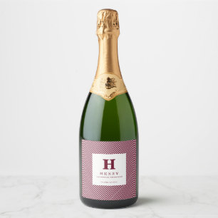 INITIAL GRADUATION PARTY Sparkling Wine LABEL