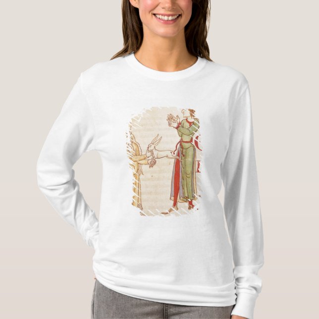 Initial 'H' in the form of two conjurors T-Shirt (Front)