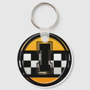 Initial I taxi driver Key Ring