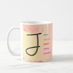 Initial "J" Mug (11oz)