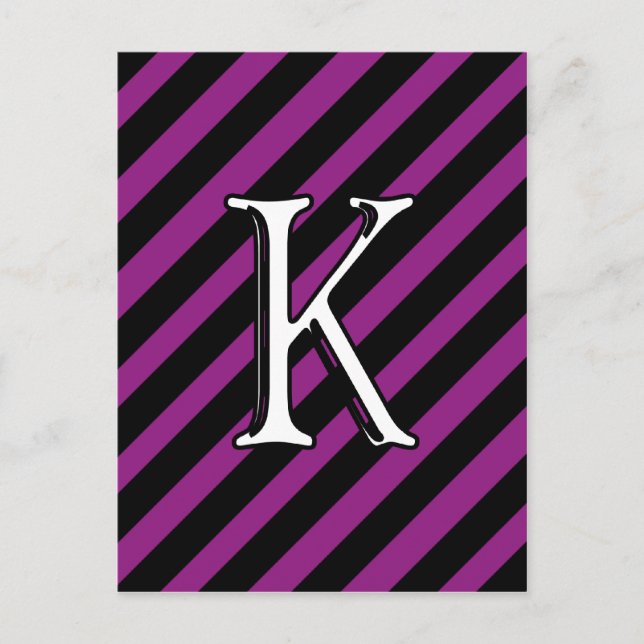 Initial K Postcard (Front)
