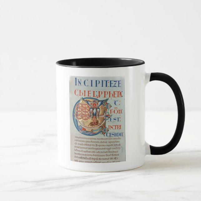 Initial Letter 'E' Et factum est Mug (Right)