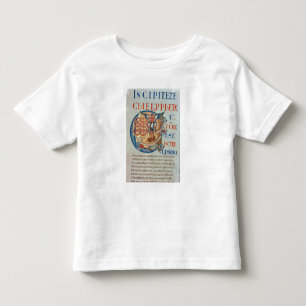 Initial Letter 'E' Et factum est Toddler T-Shirt