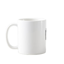 Initial Letter Monogram Modern Style Coffee Mug
