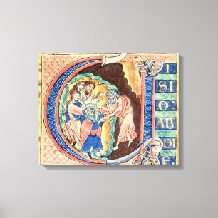 Initial Letter 'V' Visio Abdie Canvas Print