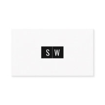 Initial Logo Minimal Modern Sleek