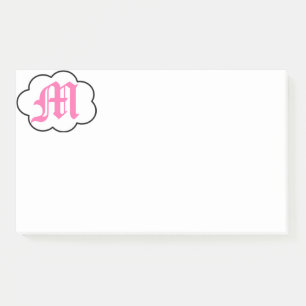 Initial M Monogram Notes