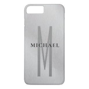 Initial monogram professional plain add your name Case-Mate iPhone case