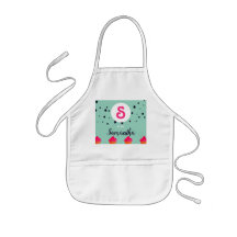Initial & Name Personalised Cupcakes Kids Apron