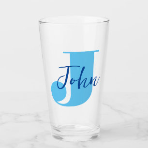 Initial + Name Personalized - Easy to Customize - Glass