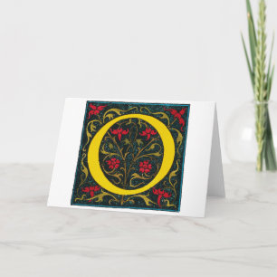 INITIAL O, 1520. NOTE CARD