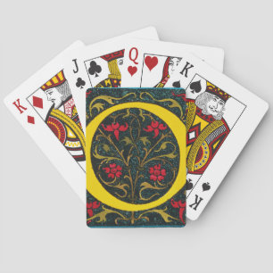 INITIAL O, 1520. PLAYING CARDS