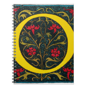 INITIAL O, 1520. SPIRAL NOTEBOOK