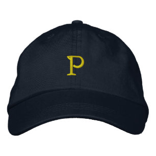 INITIAL "P" Designer Cap