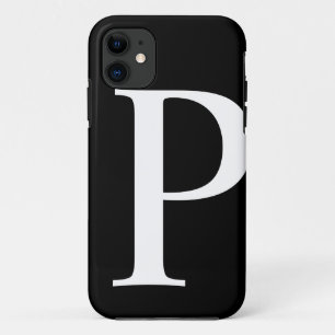 Initial P iPhone 5 Barely There Case