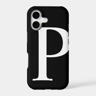 Initial P iPhone Case