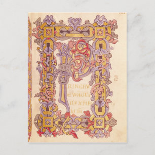 Initial 'P' Postcard