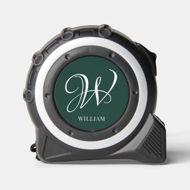 Initial Personalised Elegant Emerald Monogram  1 (Front)