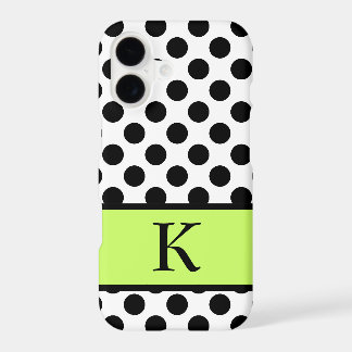 Initial Poka Dot Iphone 7 Plus Case