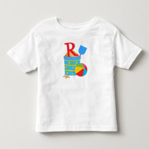 Initial R- Toddler Fine Jersey T-Shirt
