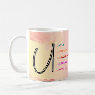Initial "U" Mug (11oz)