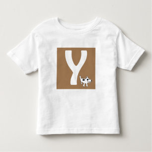 Initial w/ dog under training funny toddler T-Shirt