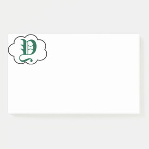 Initial Y Monogram Notes