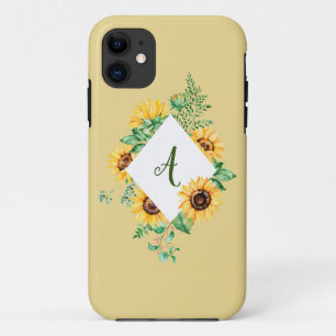 Initialised Sunflowers Case-Mate iPhone Case