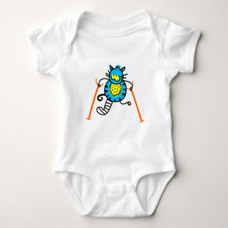 Injured Cat Baby Bodysuit