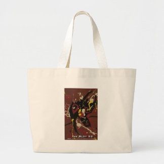 ink blot 52 large tote bag