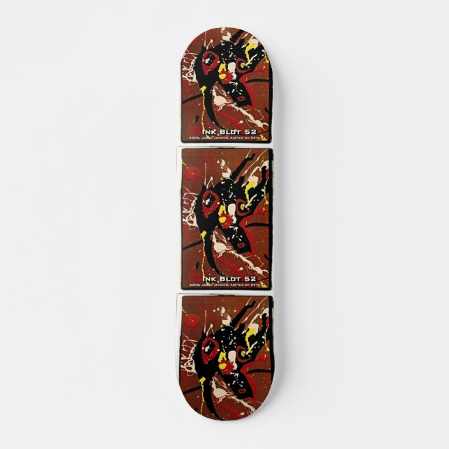 INK BLOT 52 SKATEBOARD (Front)