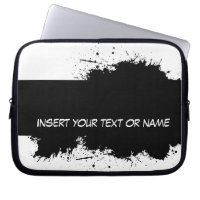 Ink Blots Electronics Bag