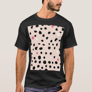 Ink Brush Strokes: Artistic Texture T-Shirt
