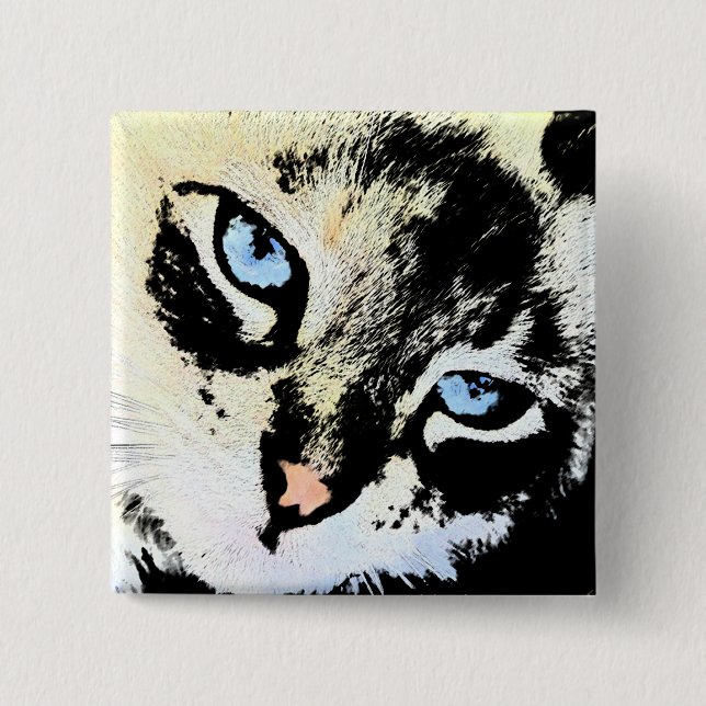 Ink Cat Buttons (Front)