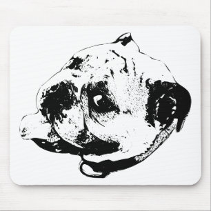 Ink Desk Edge Mouse Pad