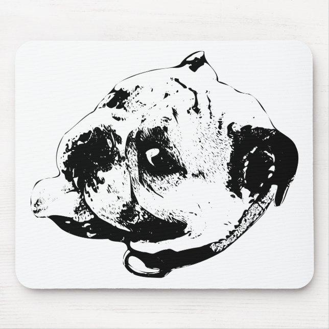Ink Desk Edge Mouse Pad (Front)