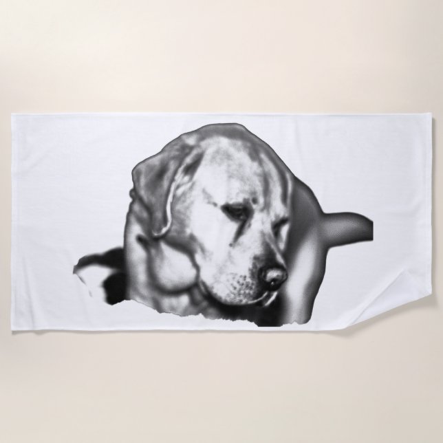 Ink Dreams Beach Towel (Front)