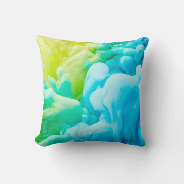Ink drop in water backgroundabstract,background,dr cushion (Front)