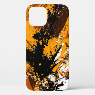 Ink Explosion: Colourful Abstract Splashes iPhone 12 Case