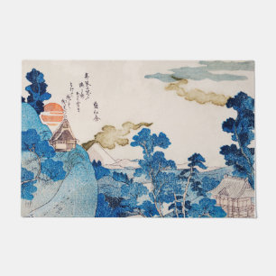 Ink Graphics Asian Gardens Landscape Doormat