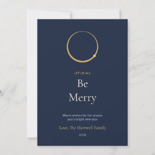 Ink Halo Family Christmas Card