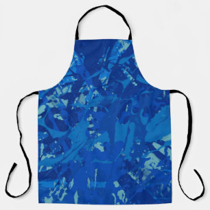 Ink hand made painting. Abstract wall art. Creativ Apron