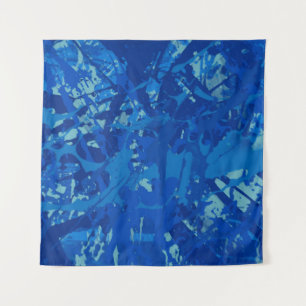 Ink hand made painting. Abstract wall art. Creativ Tapestry