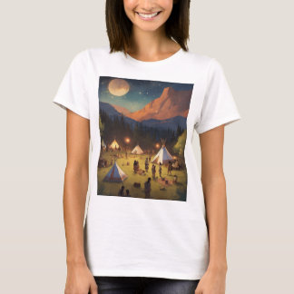 Ink & Imprint Art in Motion Skin Deep Design Tatto T-Shirt