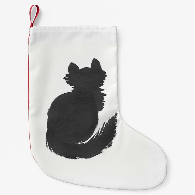 Ink Kitty Small Christmas Stocking (Front)